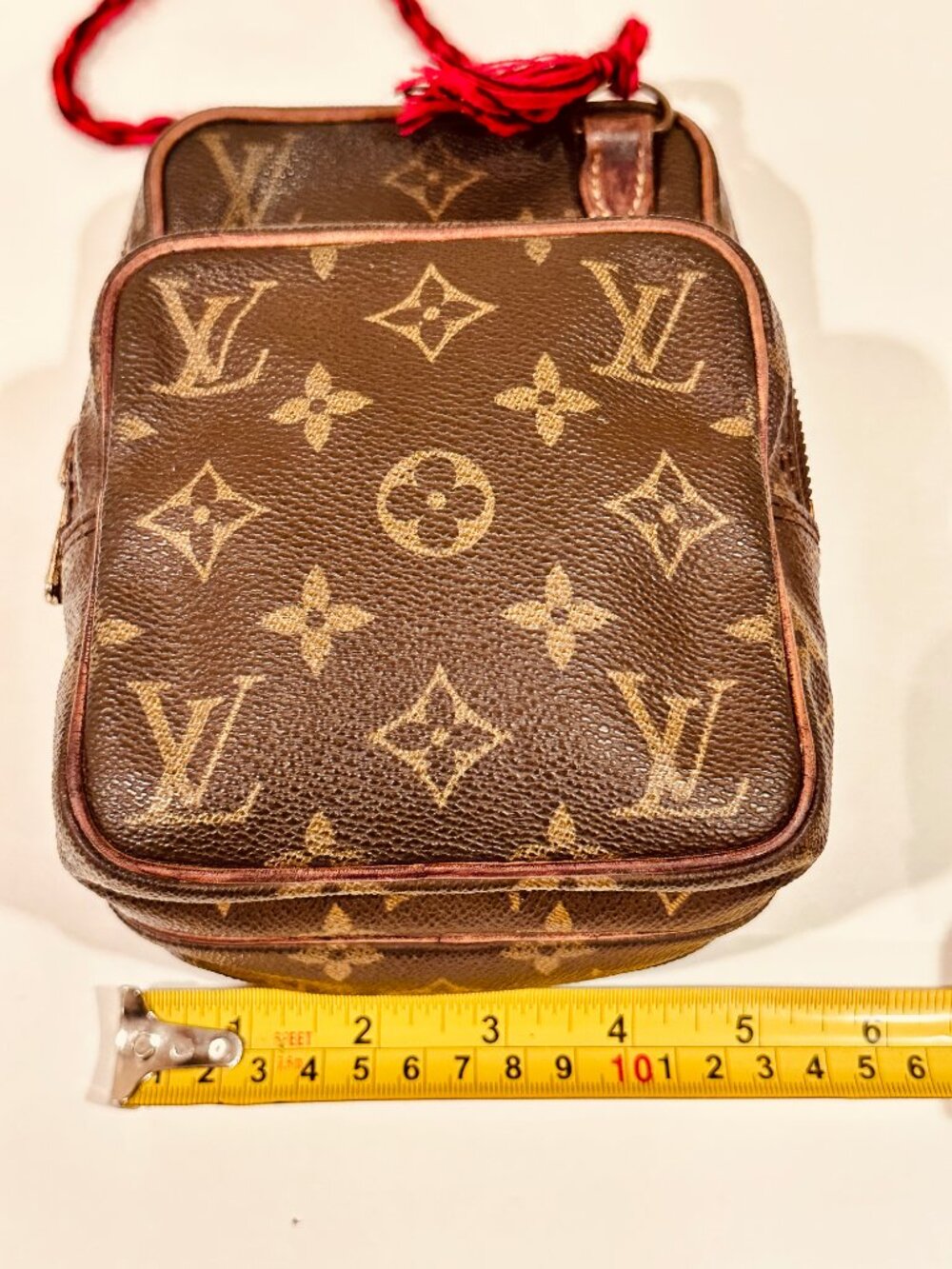 Louis Vuitton Monogram Amazone Crossbody Vintage Custom Strap - Picture 6 of 12